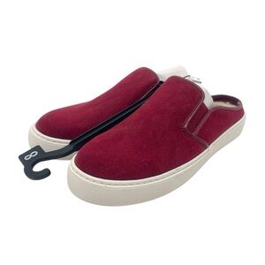 (SH-219) Time and Tru Twin Gore Mule Slip On with Sherpa Lining Sz 8